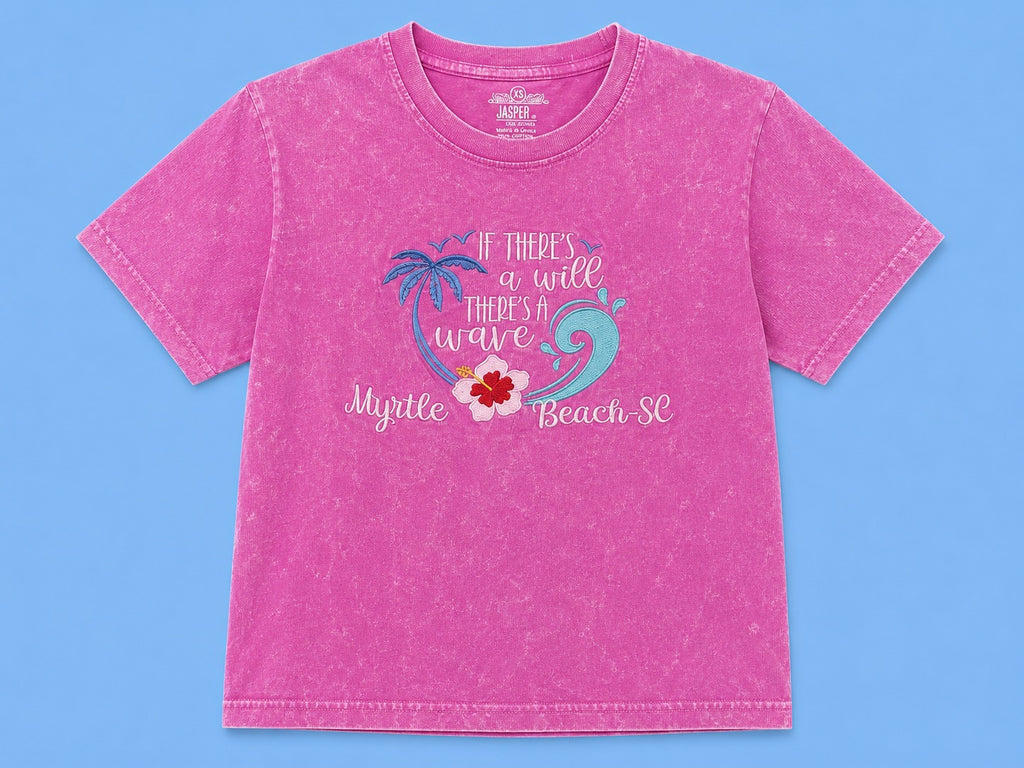 Kids Embroidery Tee