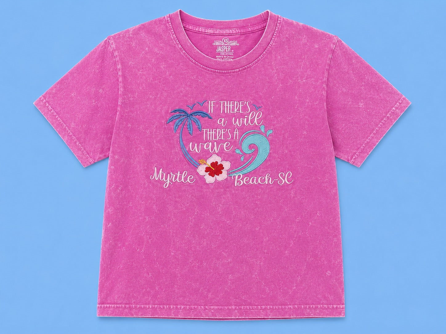 Kids Embroidery Tee