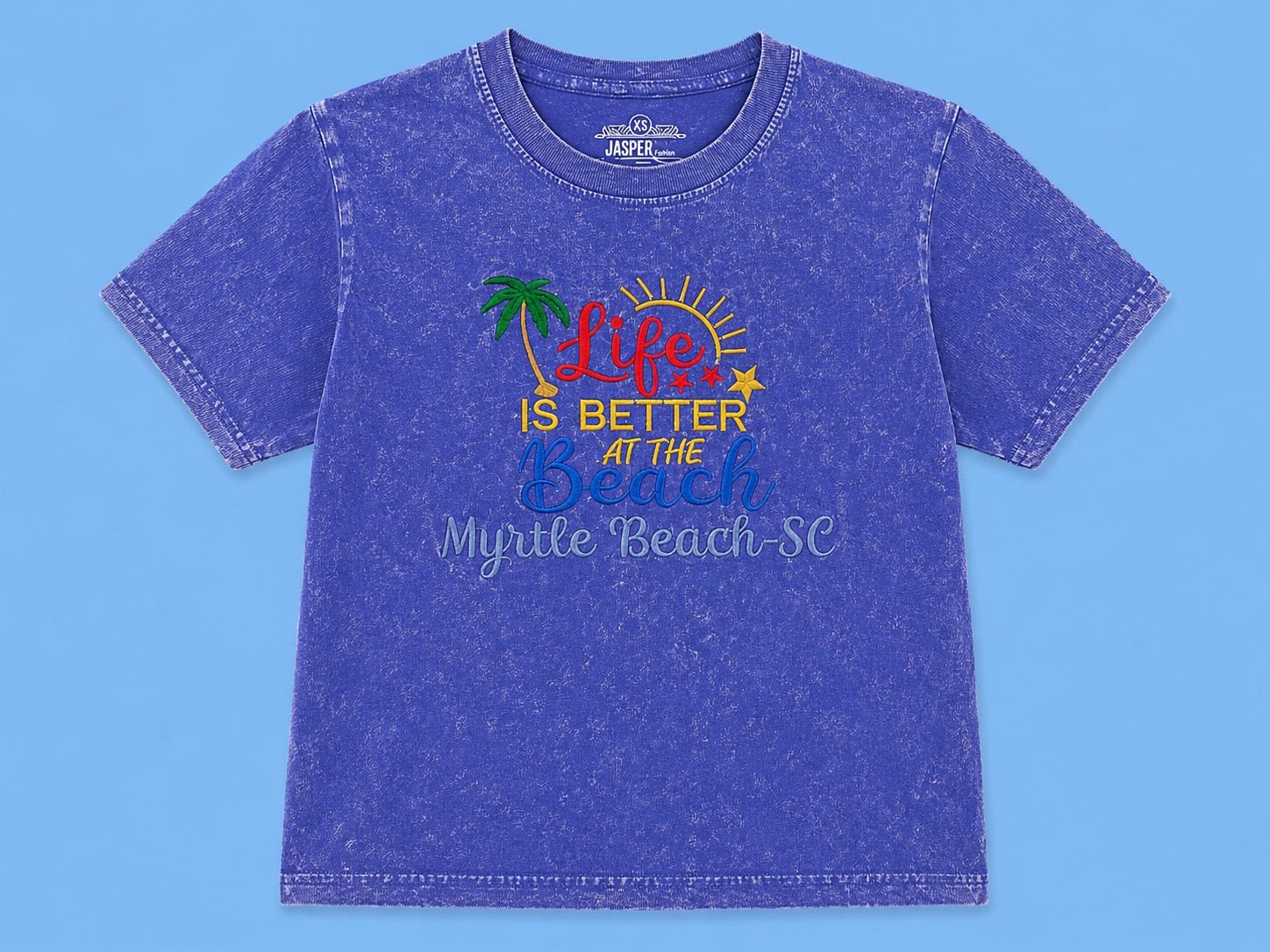 Kids Embroidery Tee