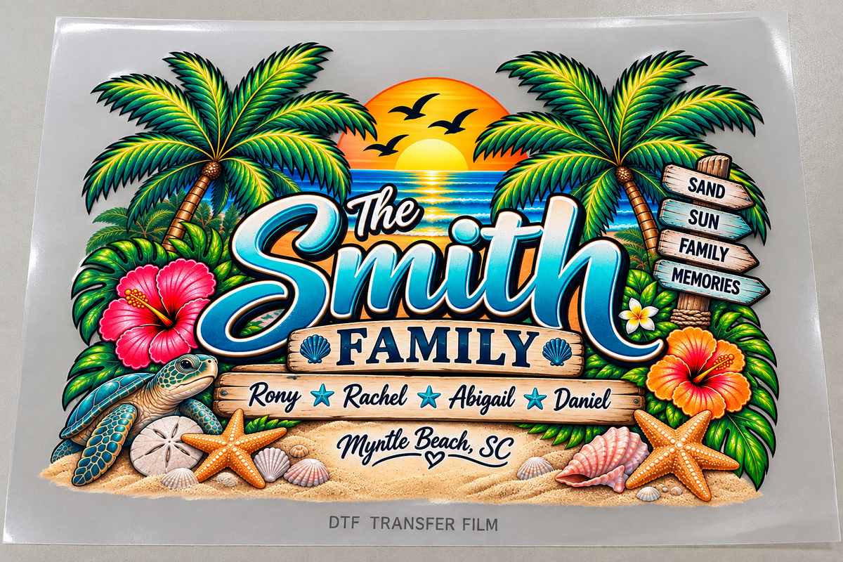 Custom DTF Transfer – Upload Your Design