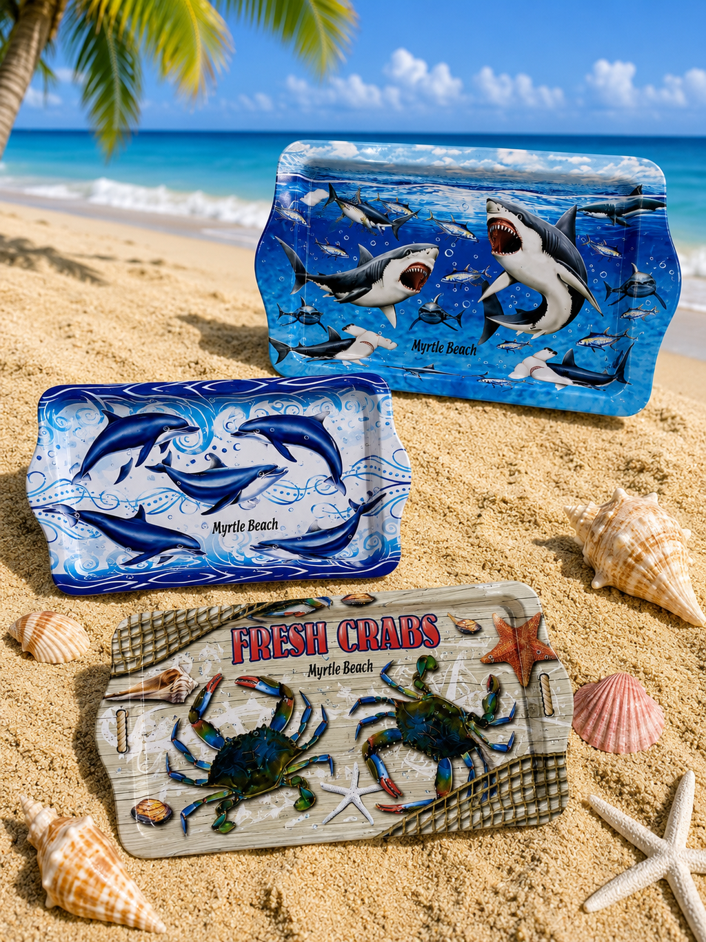 SeaWorld Souvenir Trays