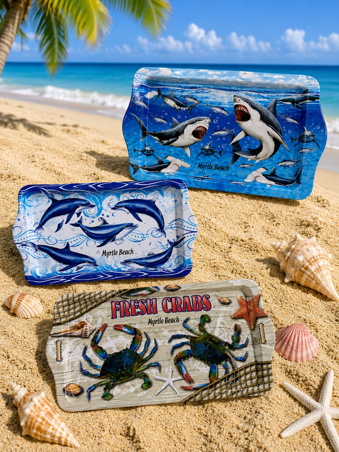 SeaWorld Souvenir Trays