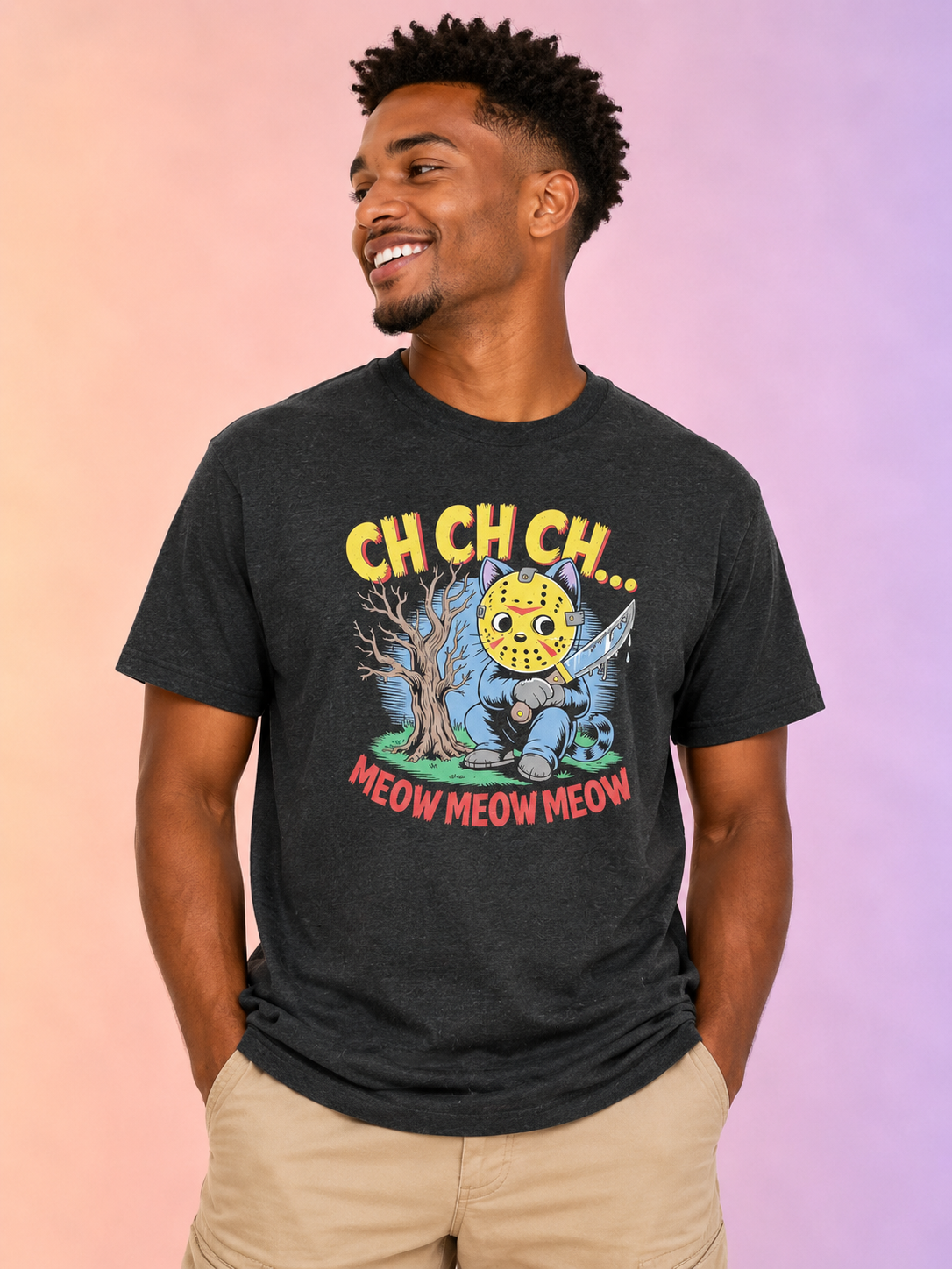 Meow Meow Graphic Tee