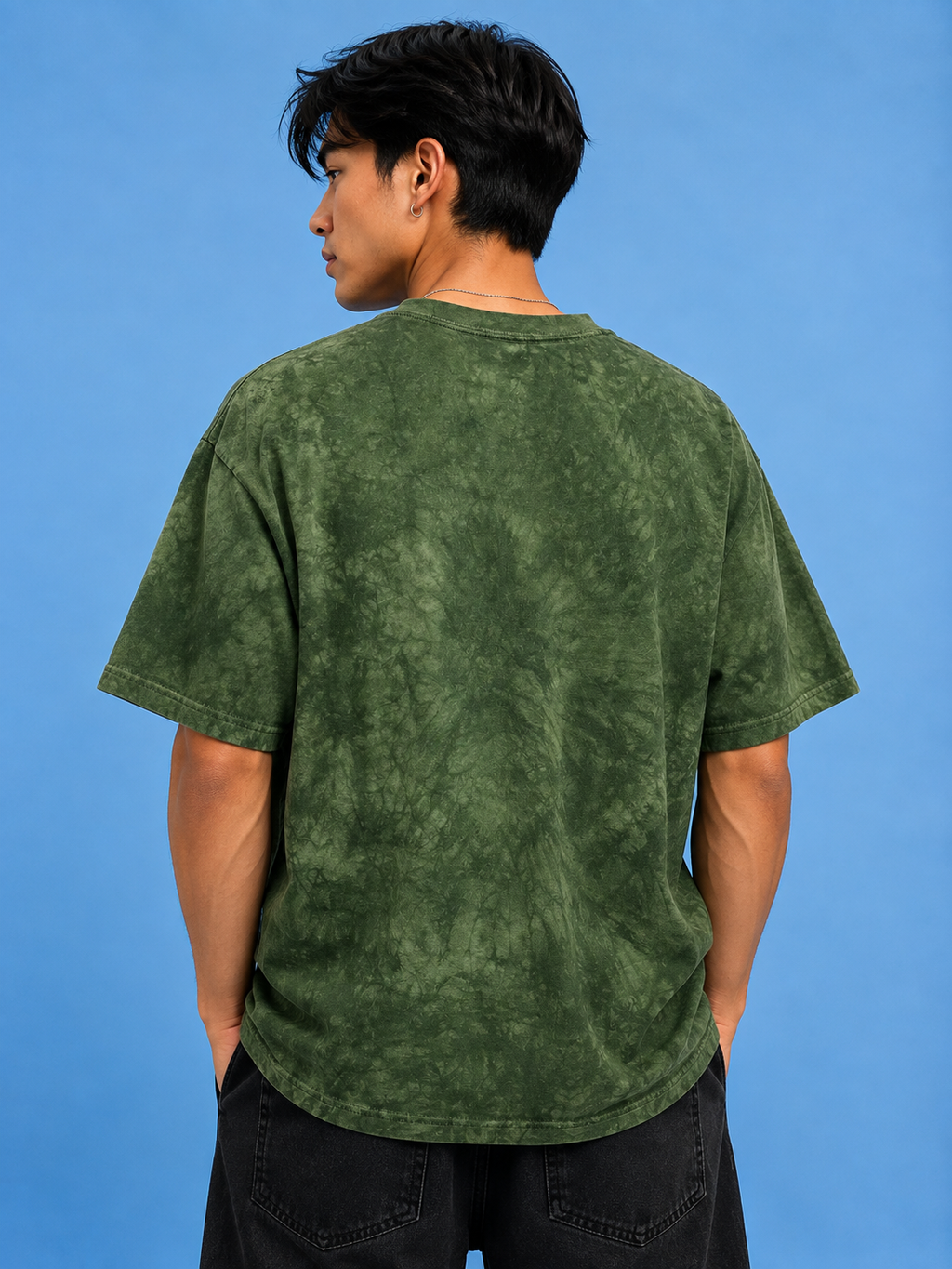 Men's Acid Washed Vintage Graphic Tee