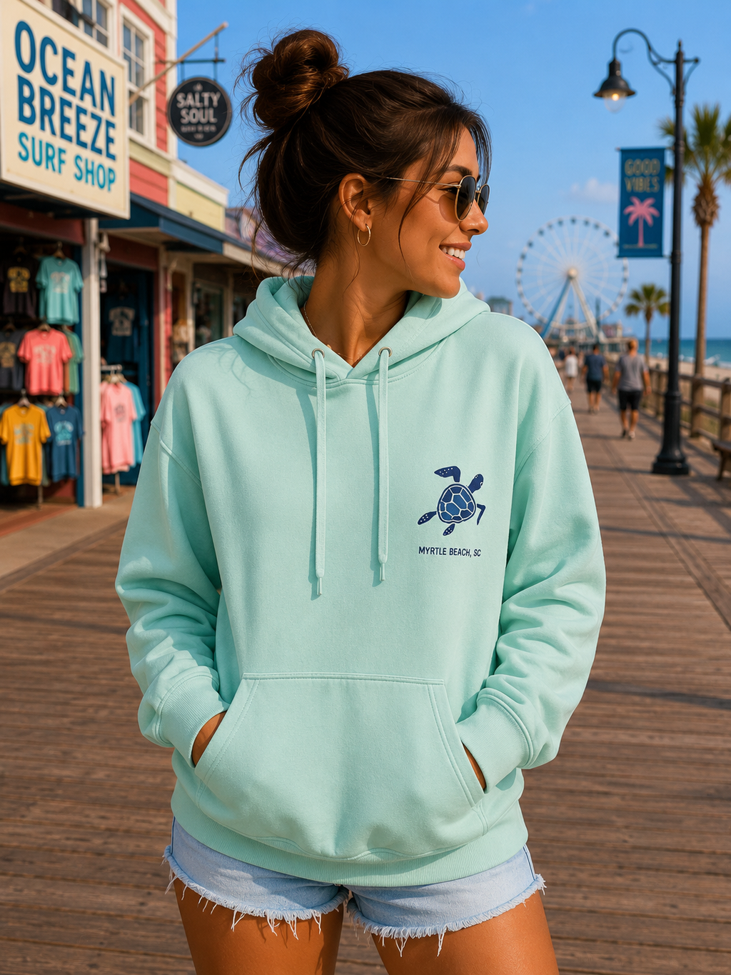 Women's Embroidery Hoodie