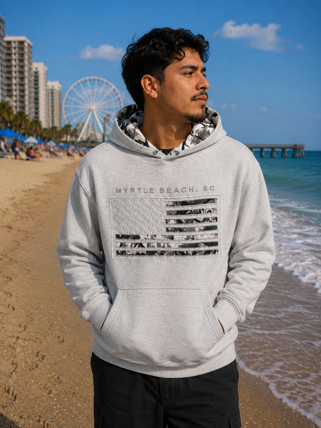 Men Hooded Sweatshirt