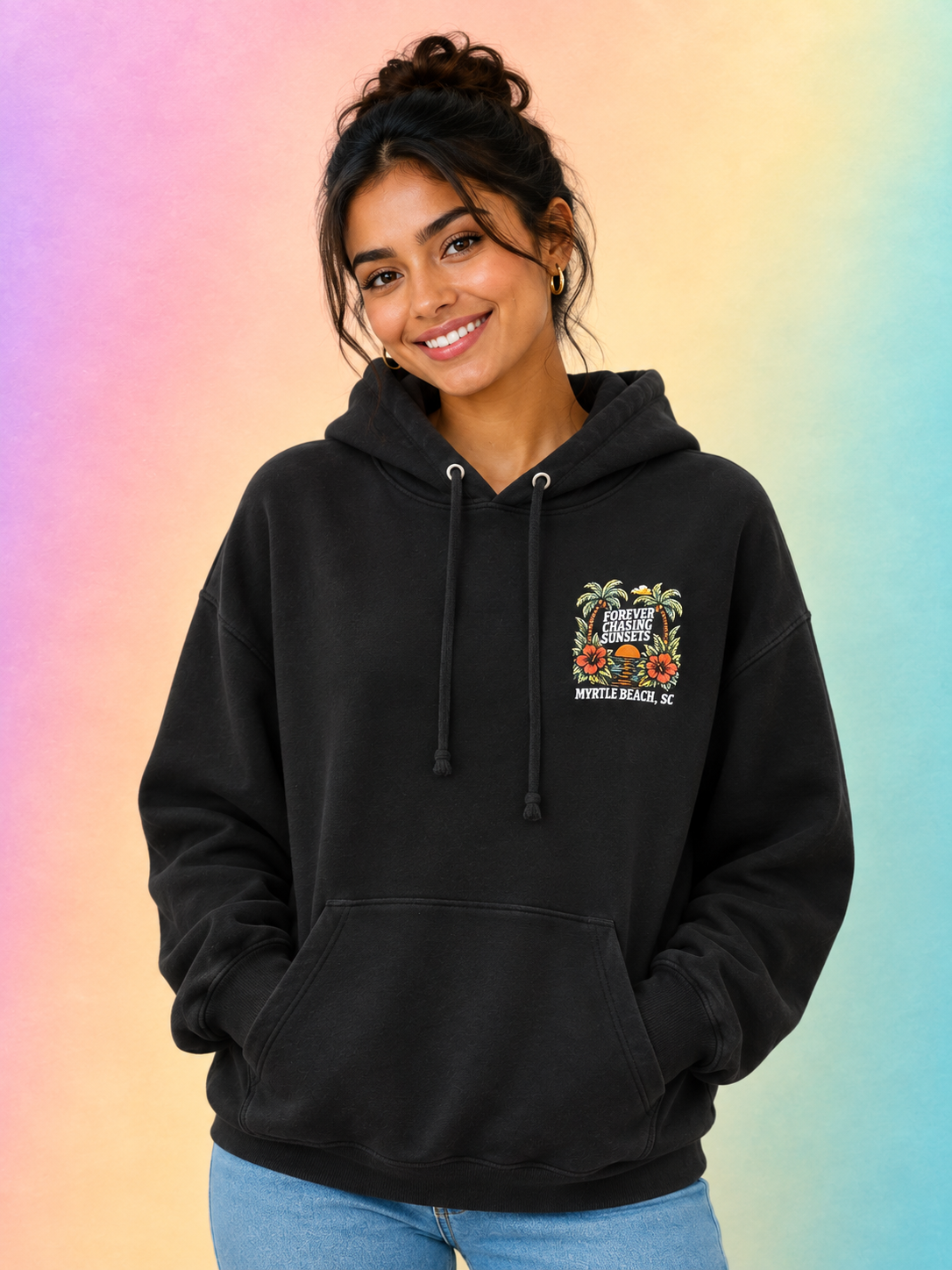 Forever Changing Sunsets Hoodies