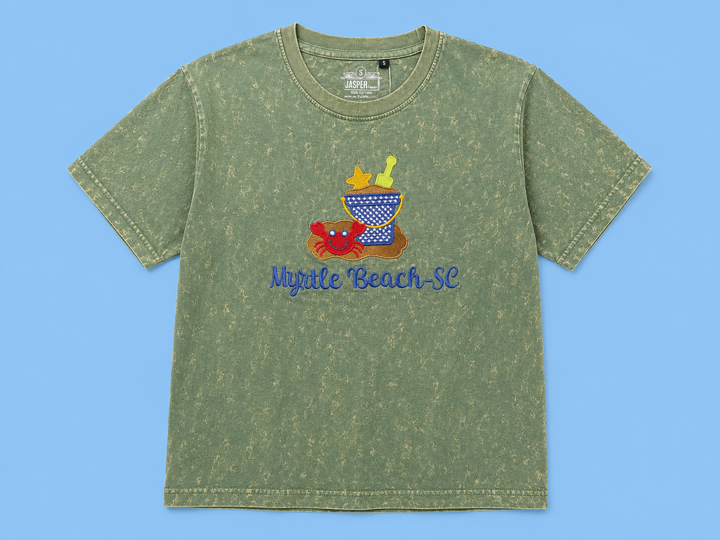 Kids Embroidery Tee