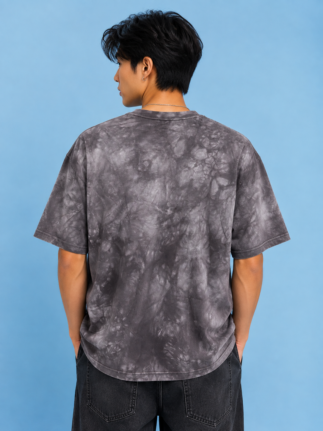 Men's Acid Washed Vintage Graphic Tee