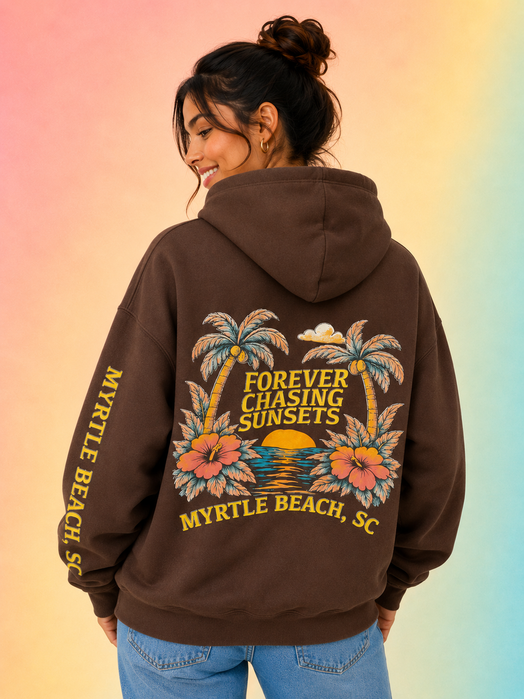 Forever Changing Sunsets Hoodies