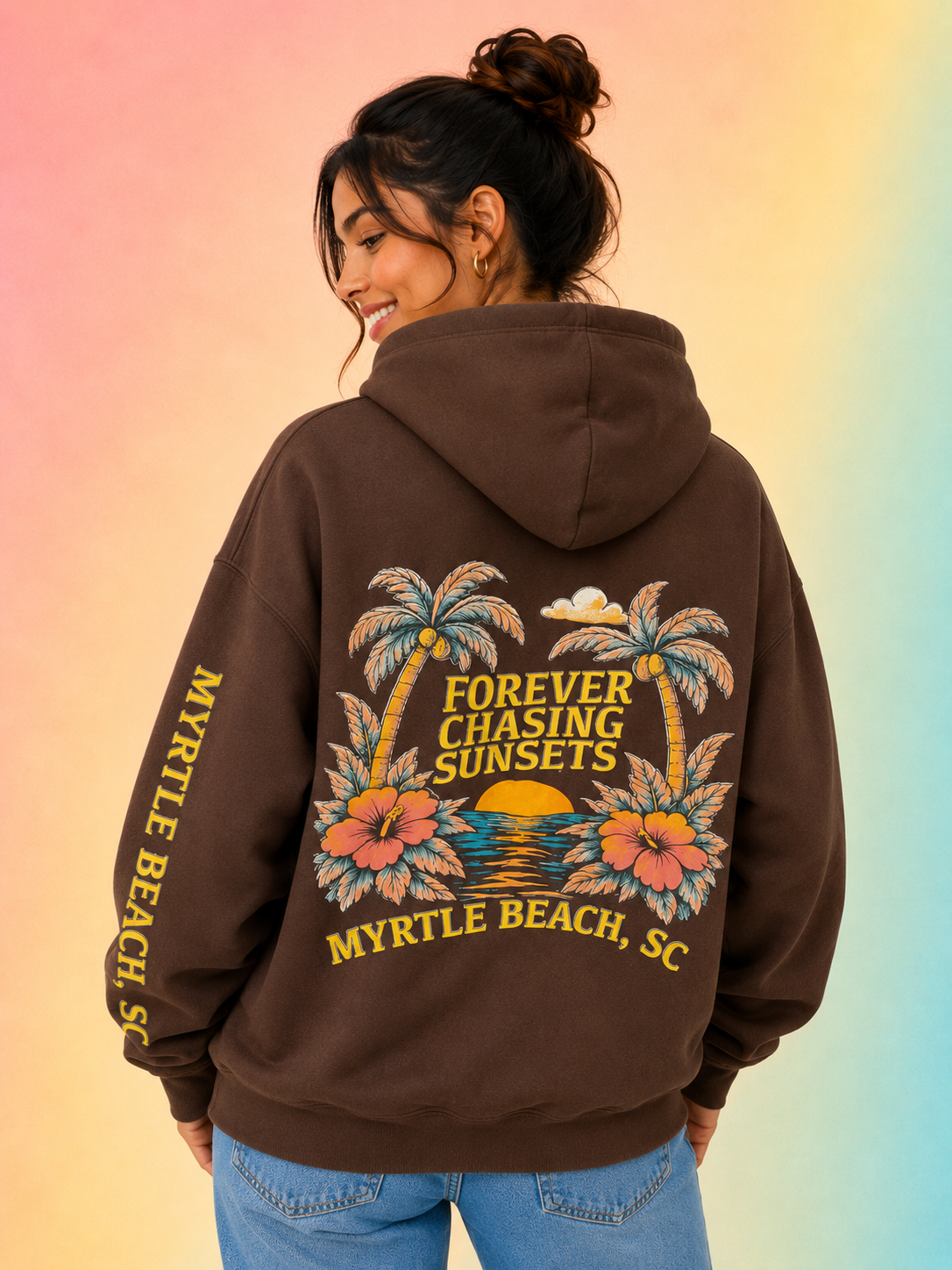 Forever Changing Sunsets Hoodies
