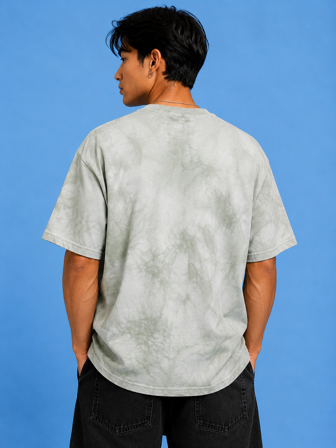 Men's Acid Washed Vintage Graphic Tee
