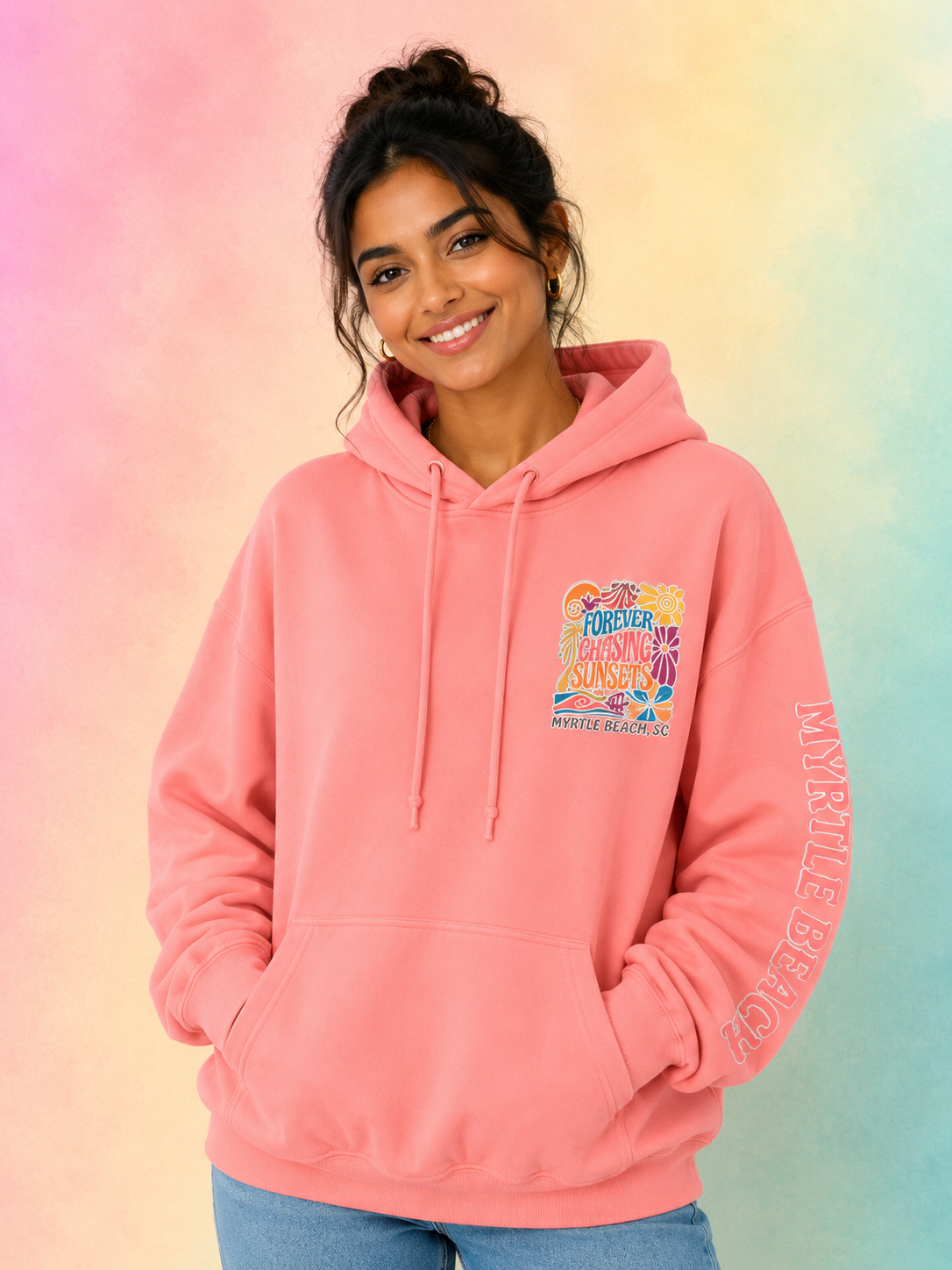 Forever Changing Sunsets Hoodies