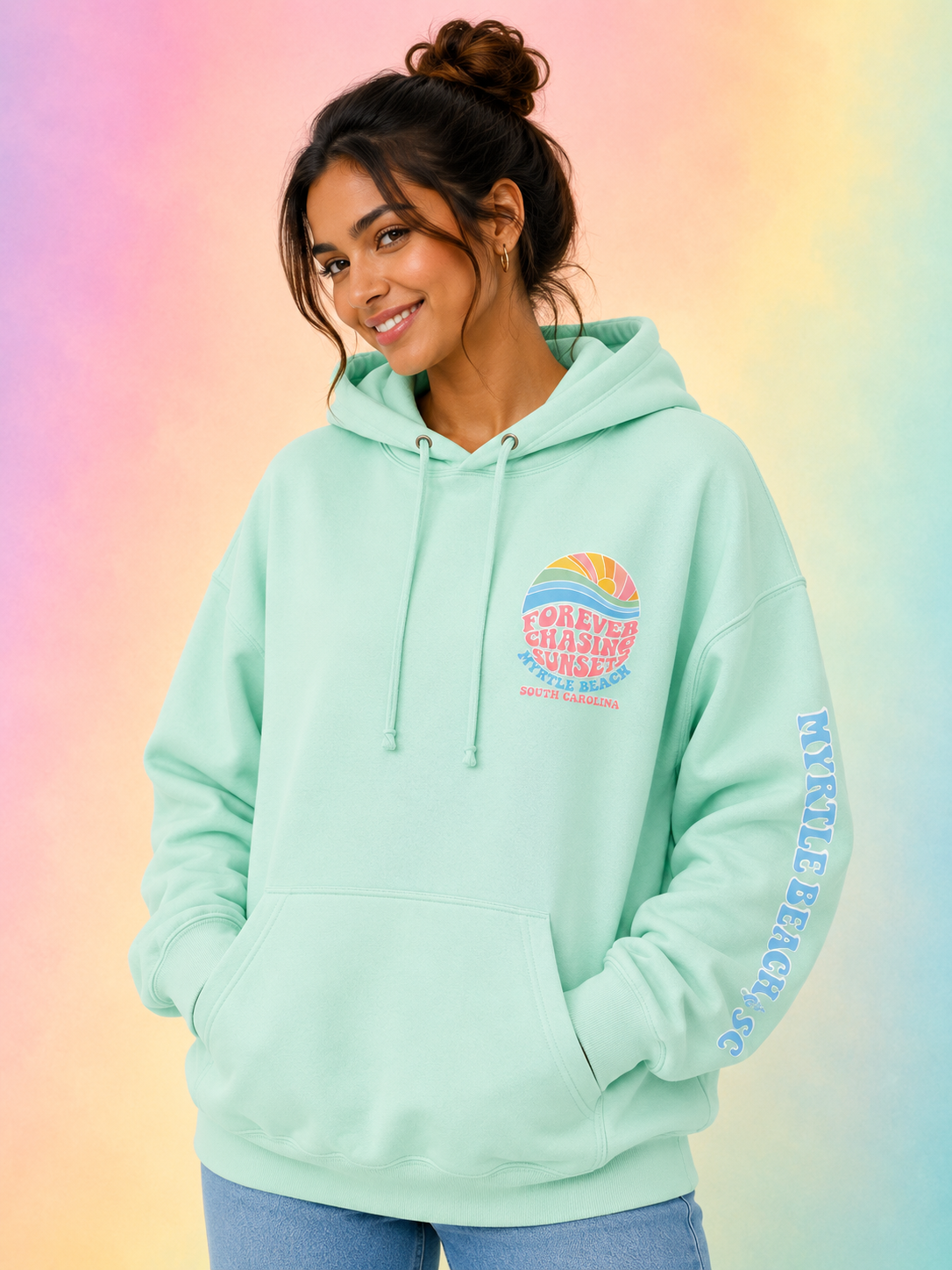 Forever Changing Sunsets Hoodies