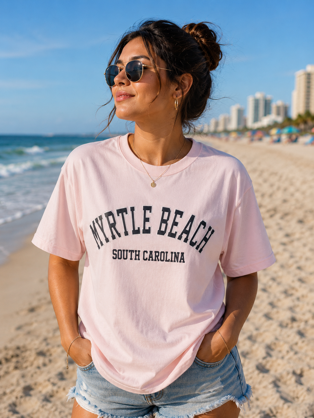 Women's Embroidery Tee