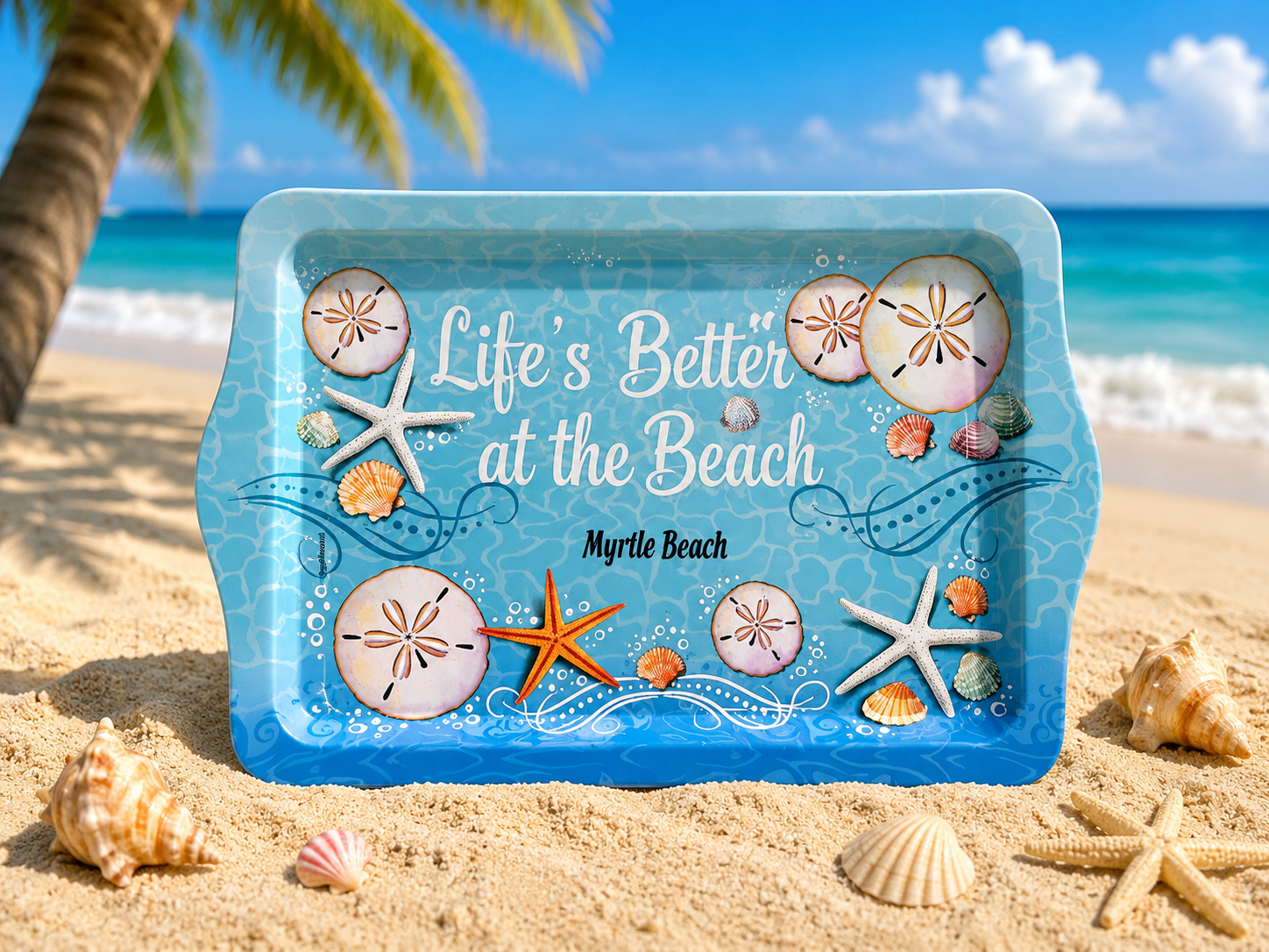 Beach Life Souvenir Trays