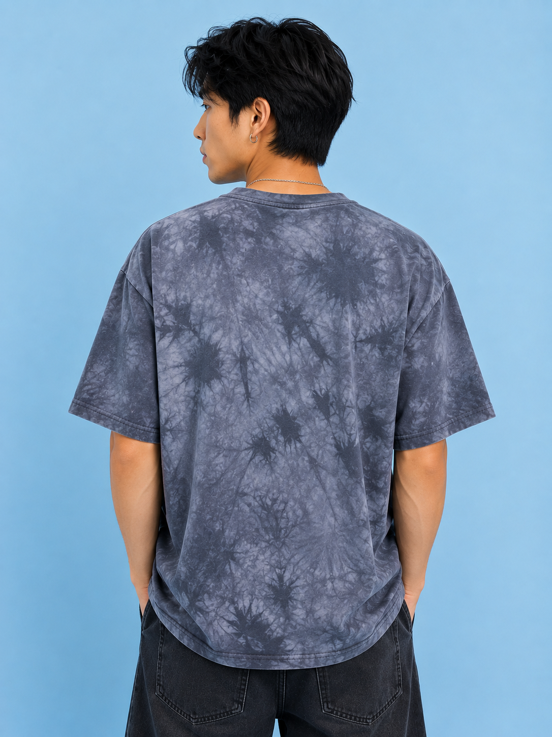 Men's Acid Washed Vintage Graphic Tee
