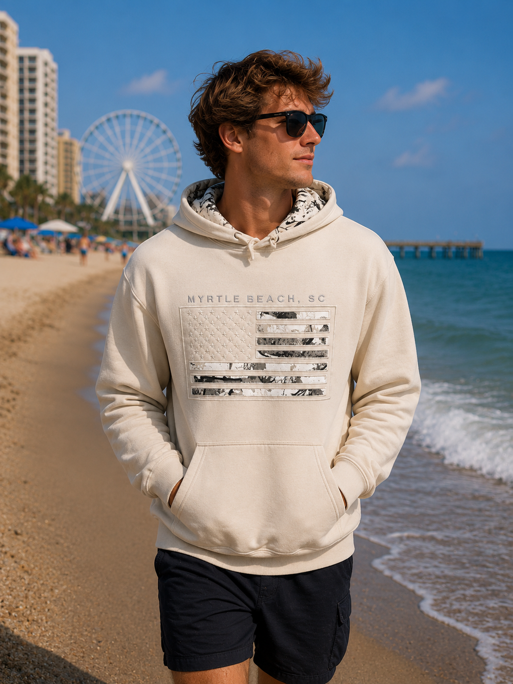 Men Hooded Sweatshirt