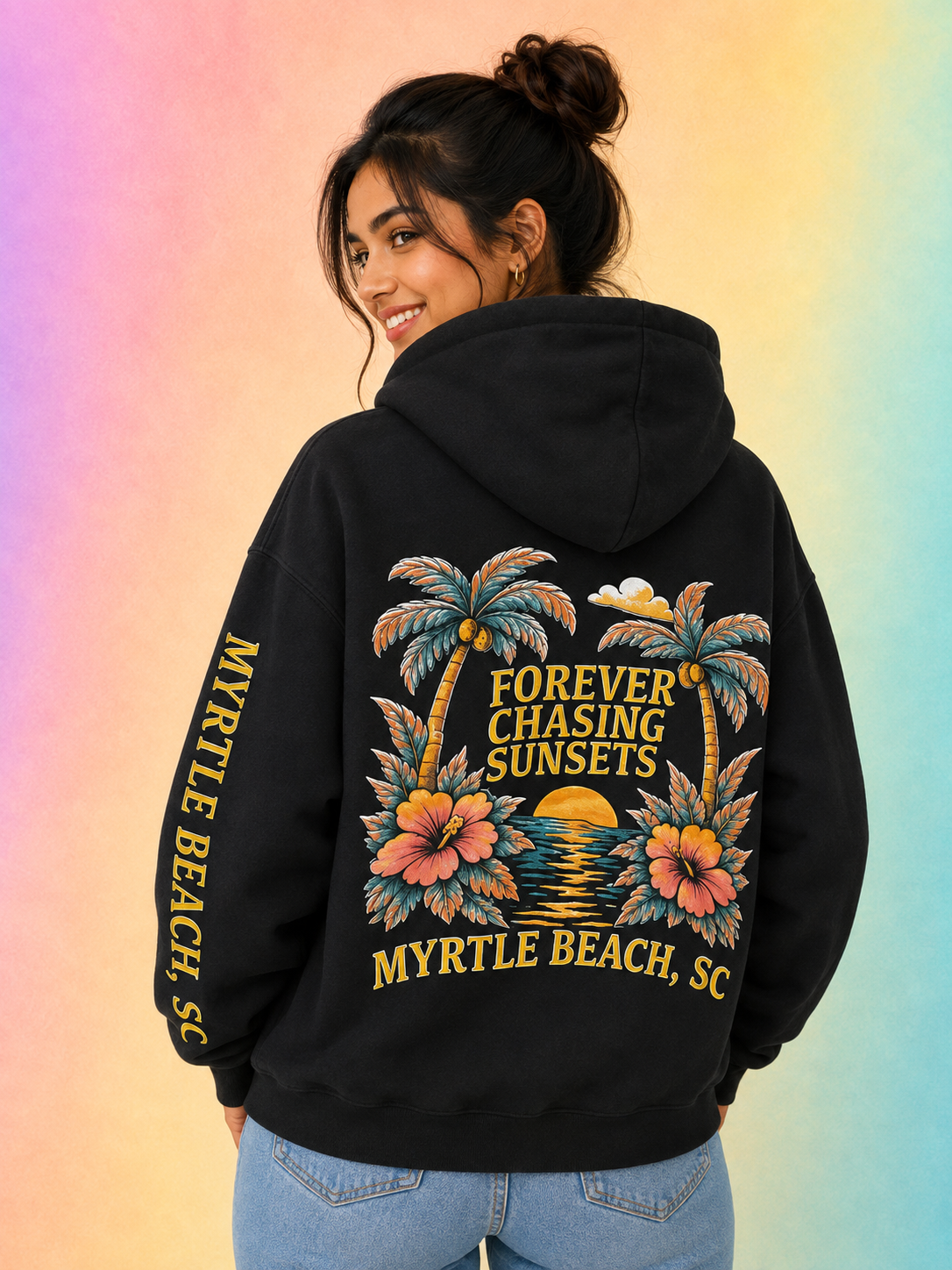 Forever Changing Sunsets Hoodies