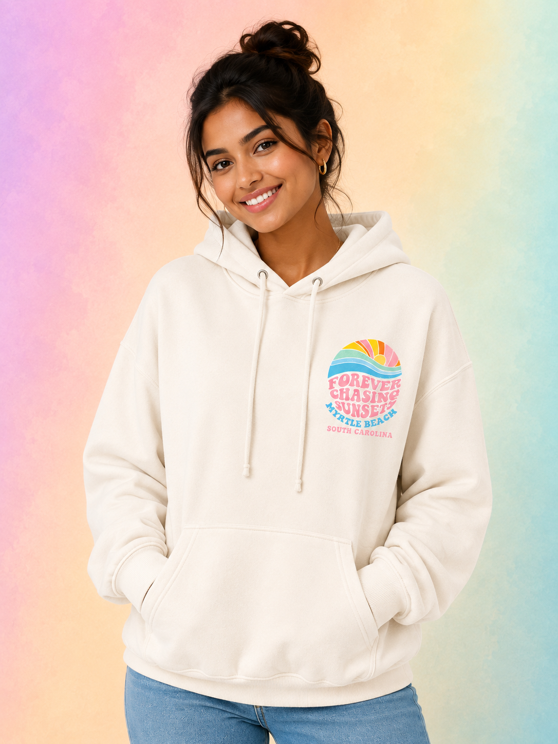 Forever Changing Sunsets Hoodies