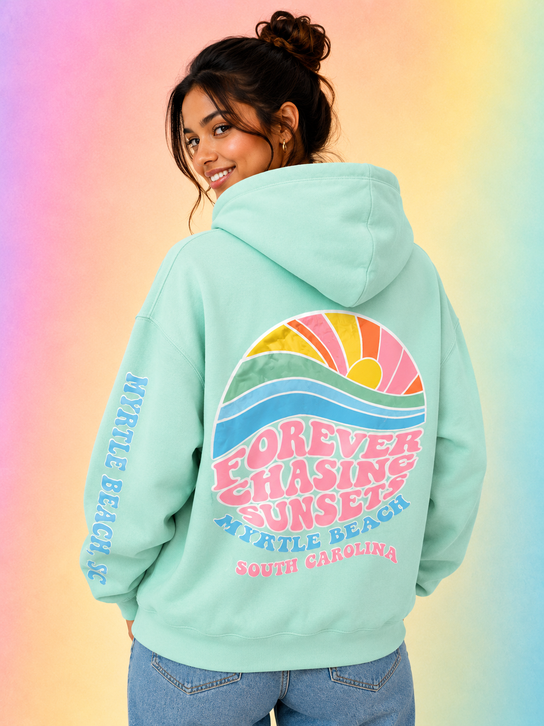 Forever Changing Sunsets Hoodies