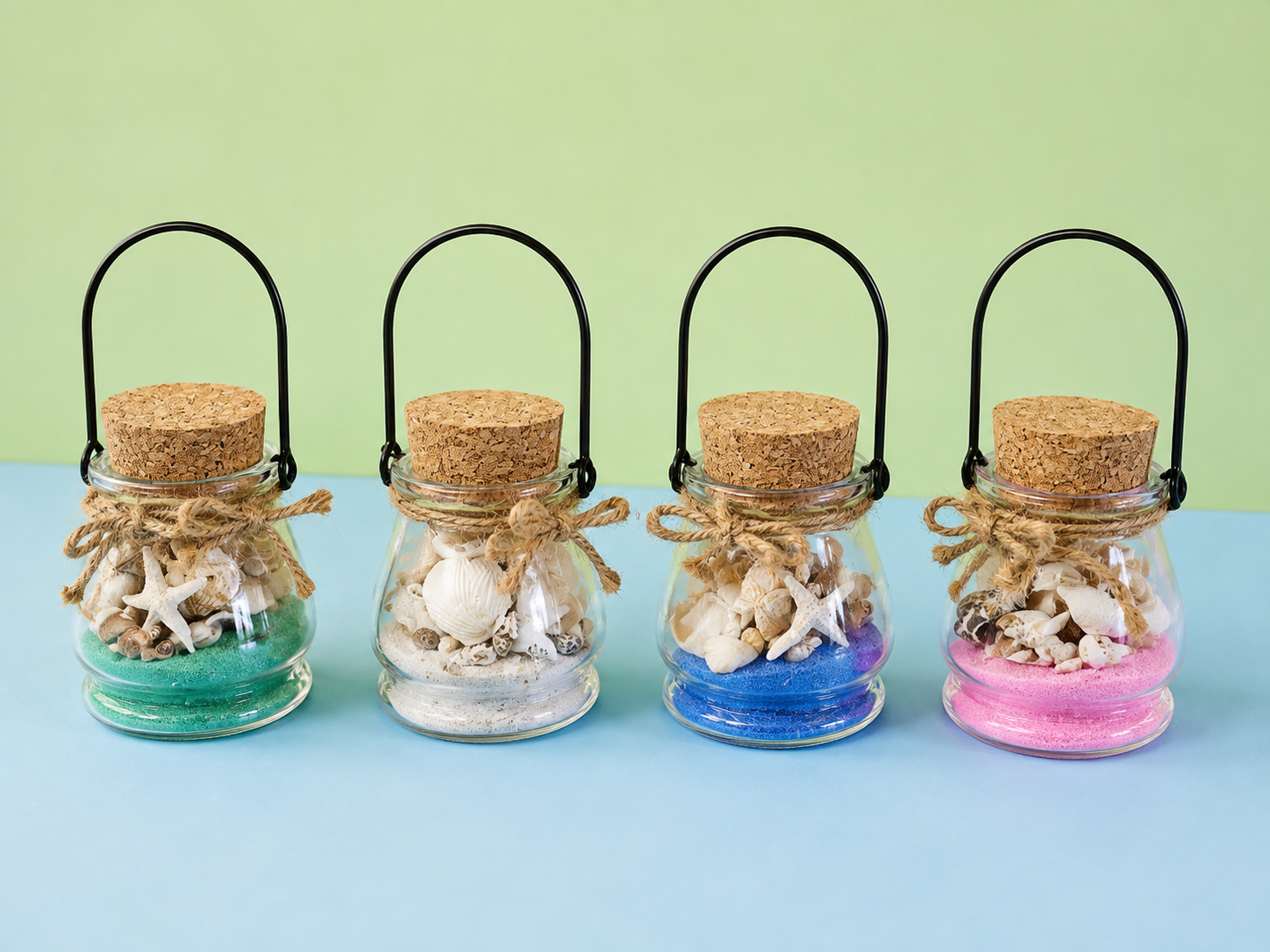 Hanging Shell Jars