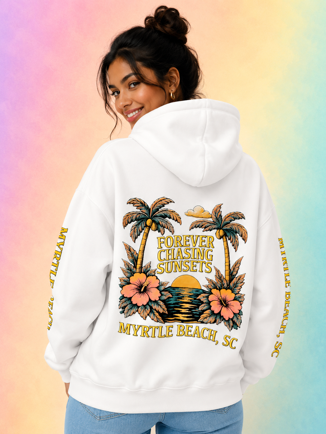 Forever Changing Sunsets Hoodies