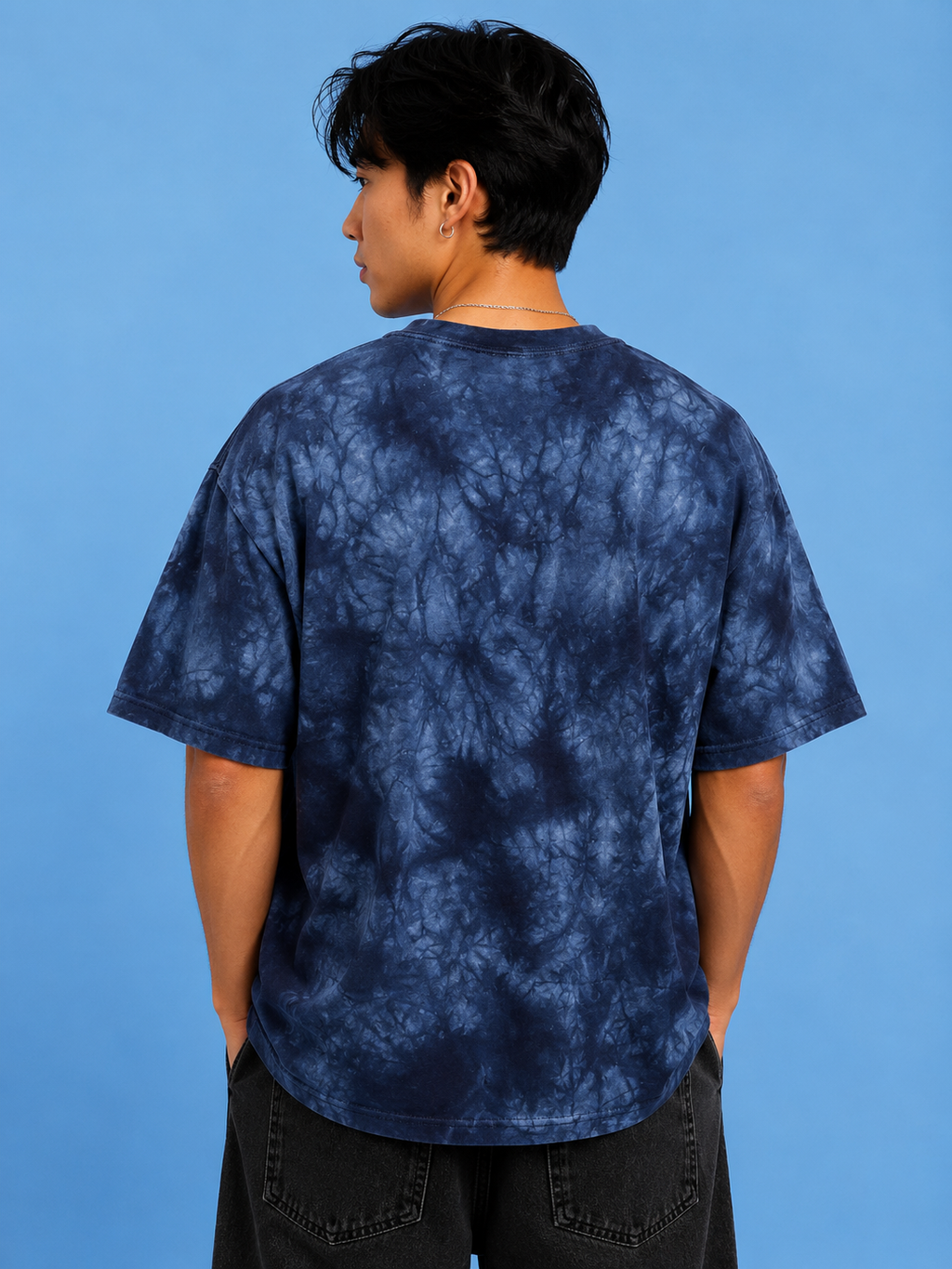 Men's Acid Washed Vintage Graphic Tee