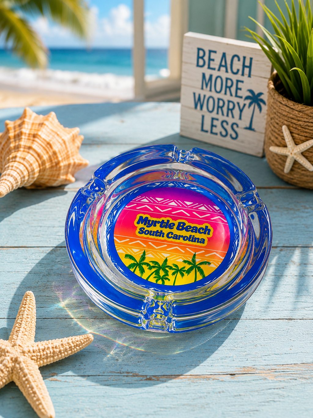 Glass Ashtray