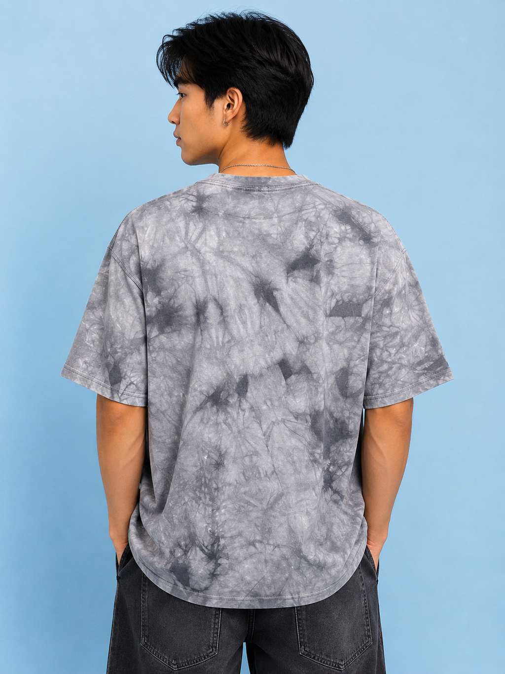 Men's Acid Washed Vintage Graphic Tee
