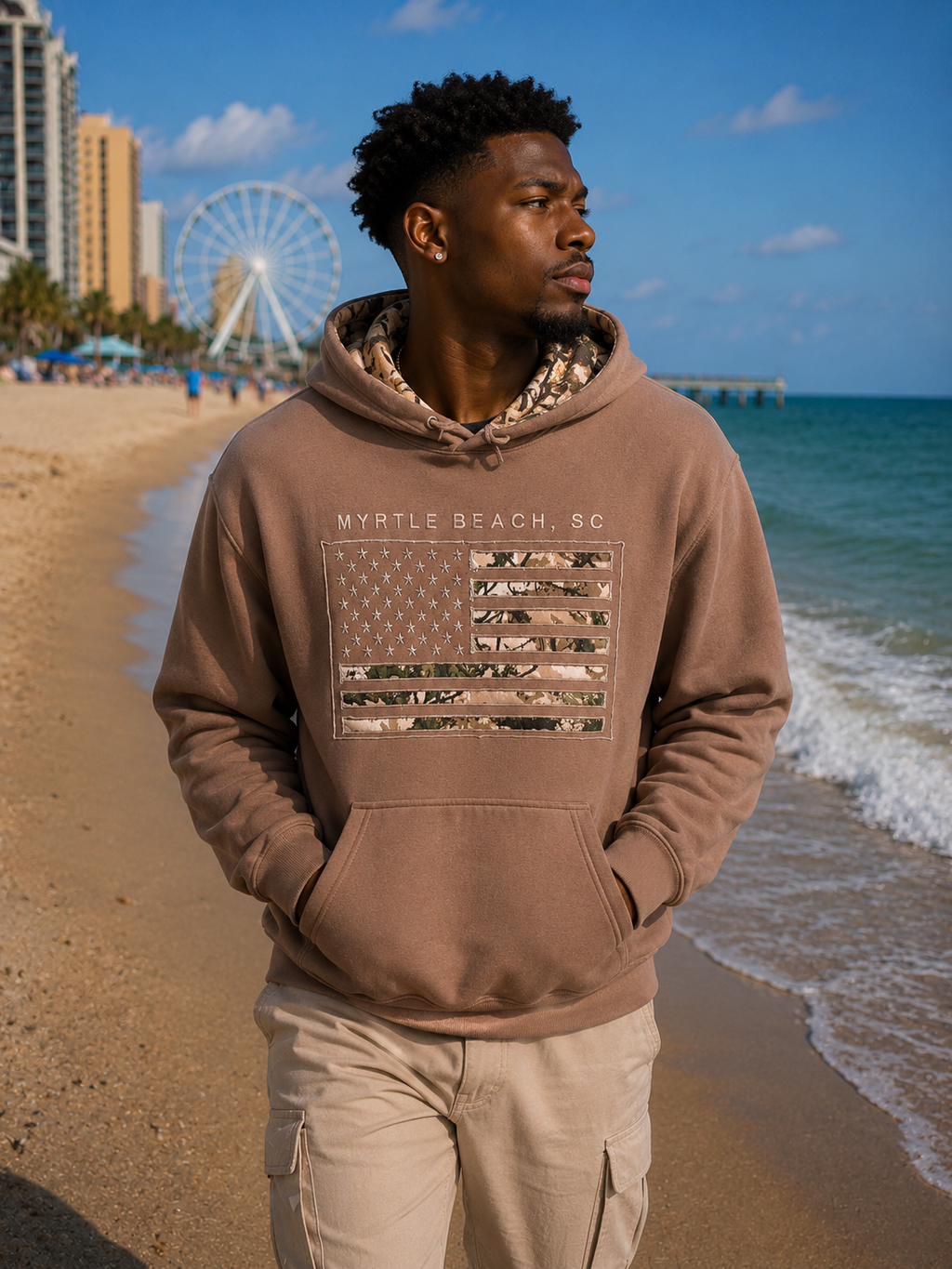 Men Hooded Sweatshirt