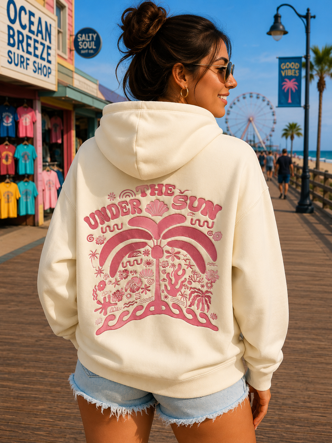 Women's Embroidery Hoodie
