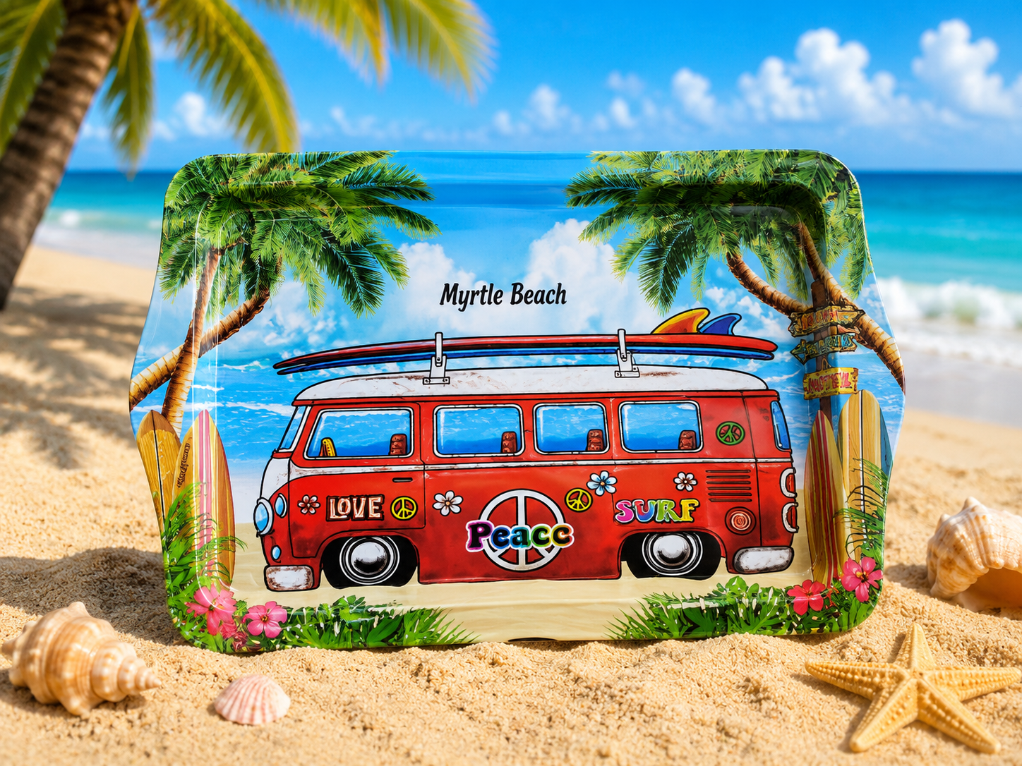 Beach Life Souvenir Trays