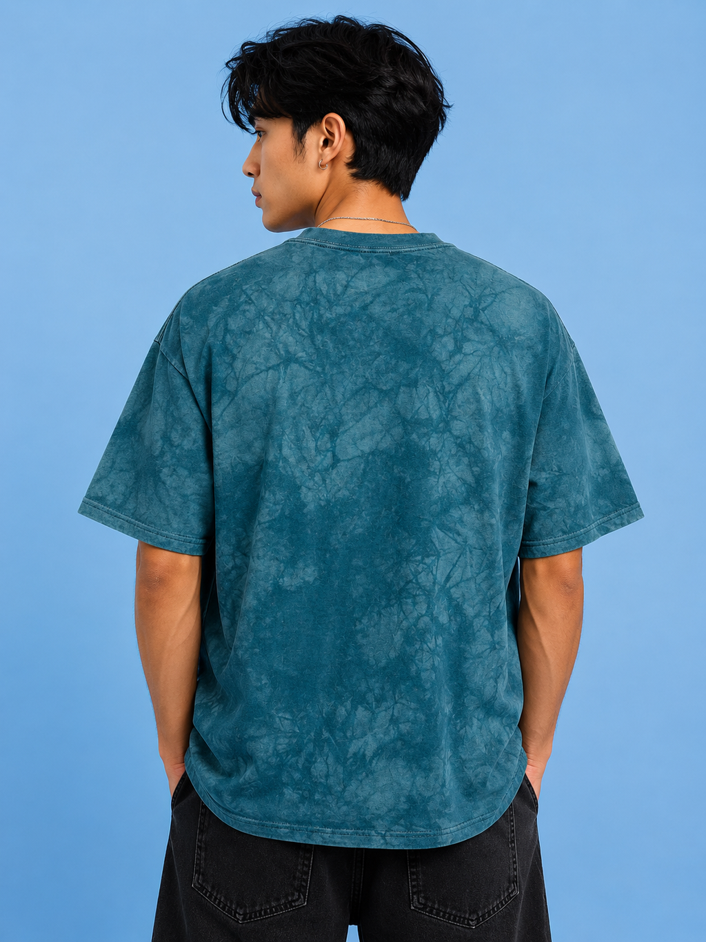 Men's Acid Washed Vintage Graphic Tee