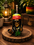 Rasta Themed Hand Crafted Pipes