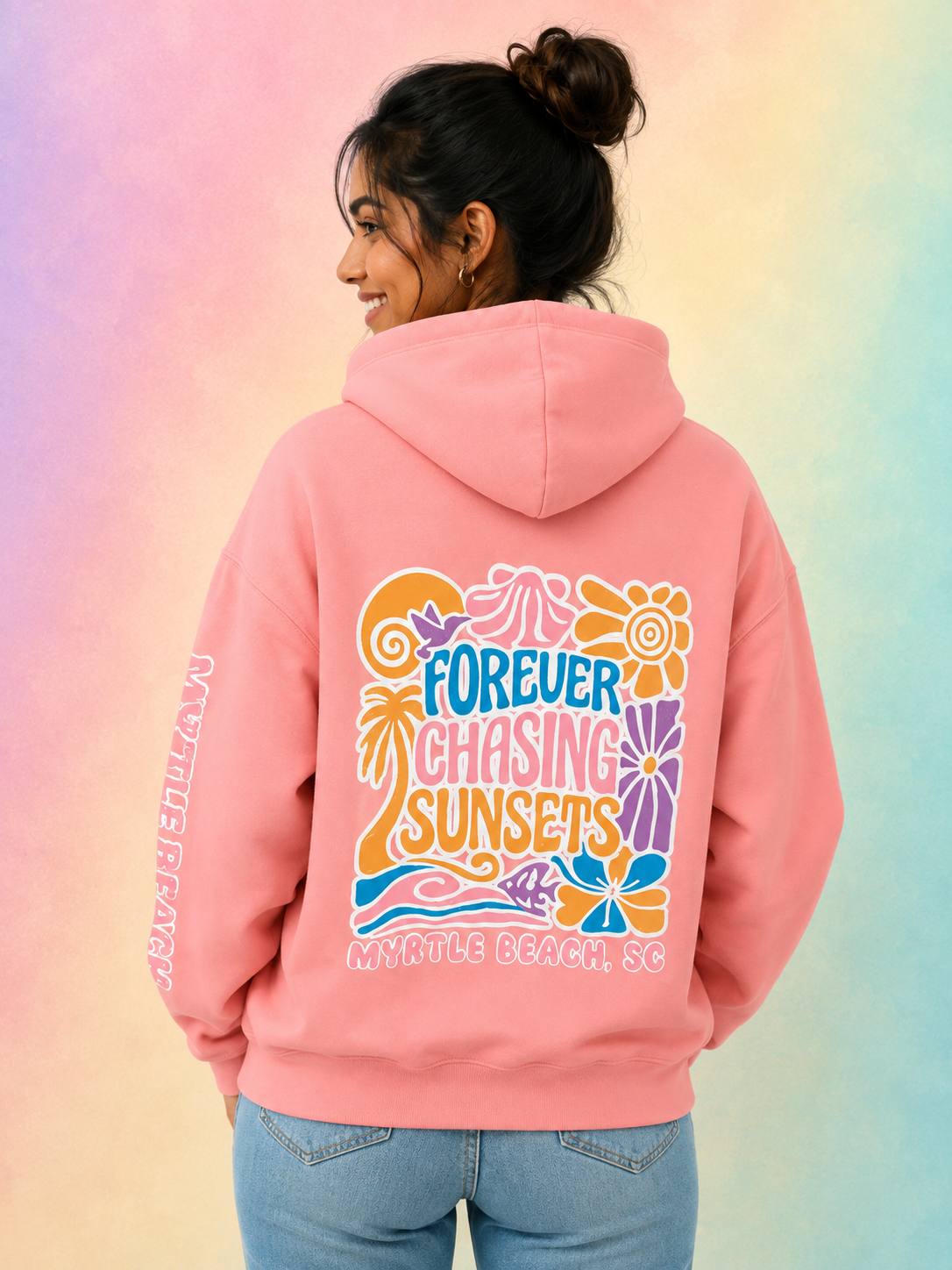 Forever Changing Sunsets Hoodies