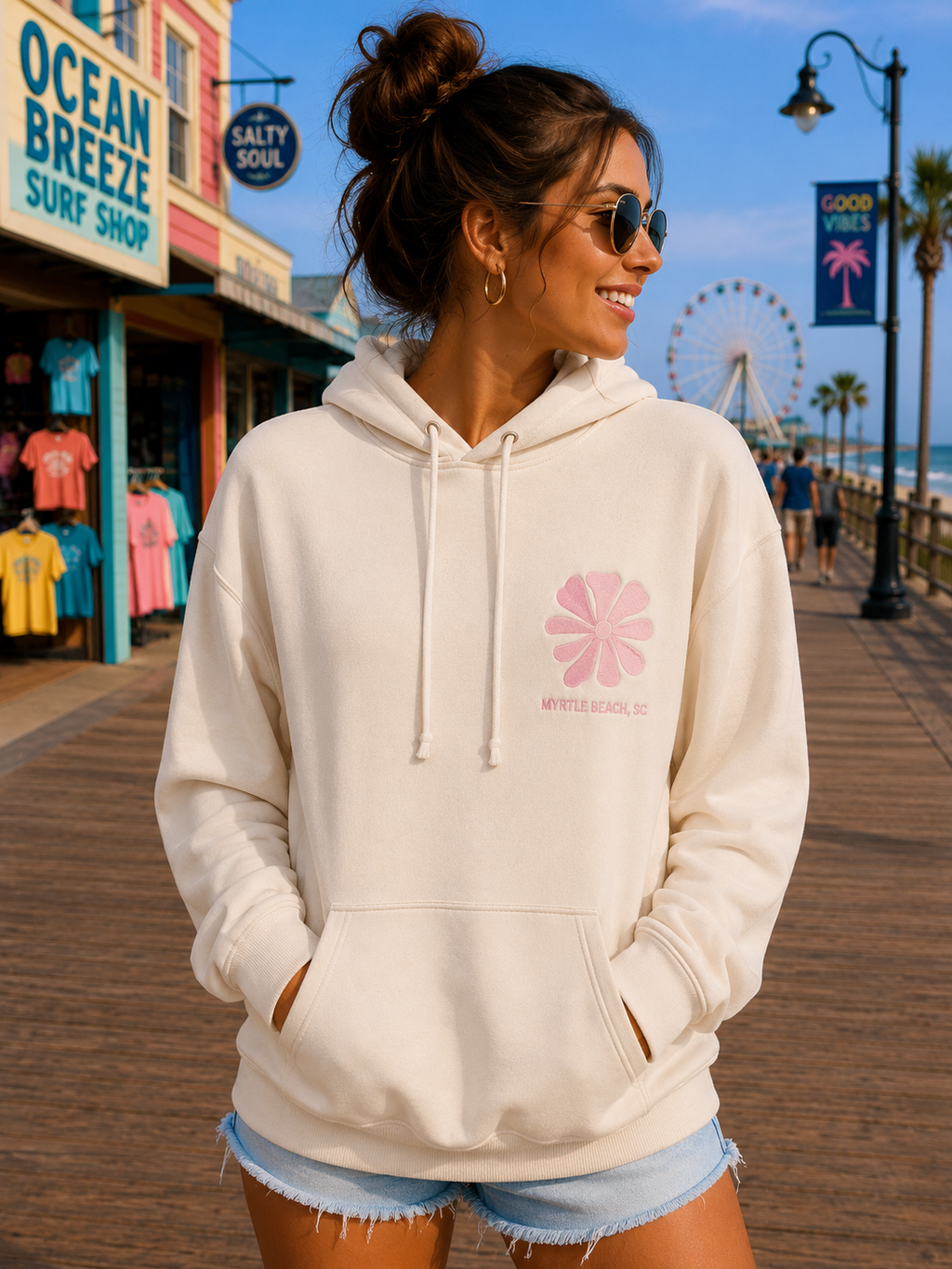 Women's Embroidery Hoodie