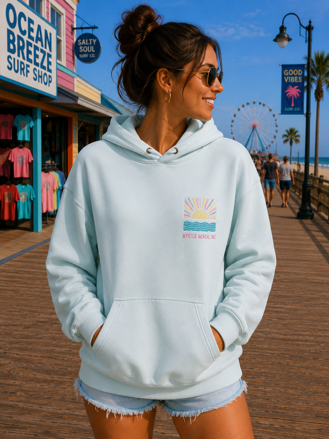 Women's Embroidery Hoodie