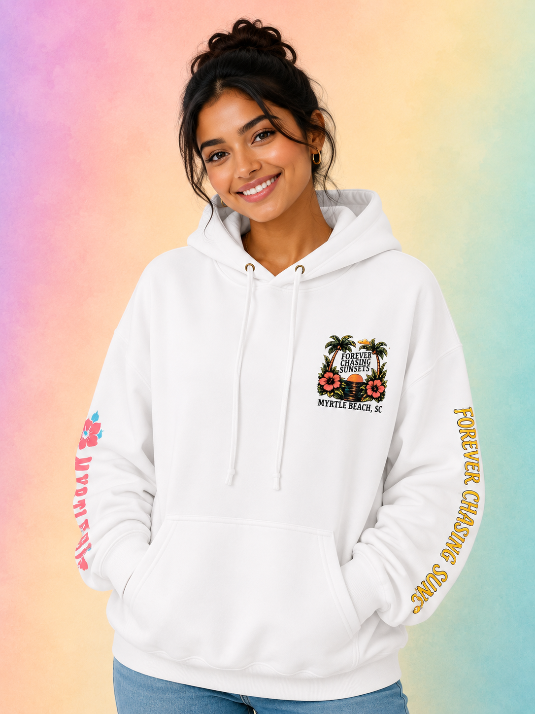 Forever Changing Sunsets Hoodies